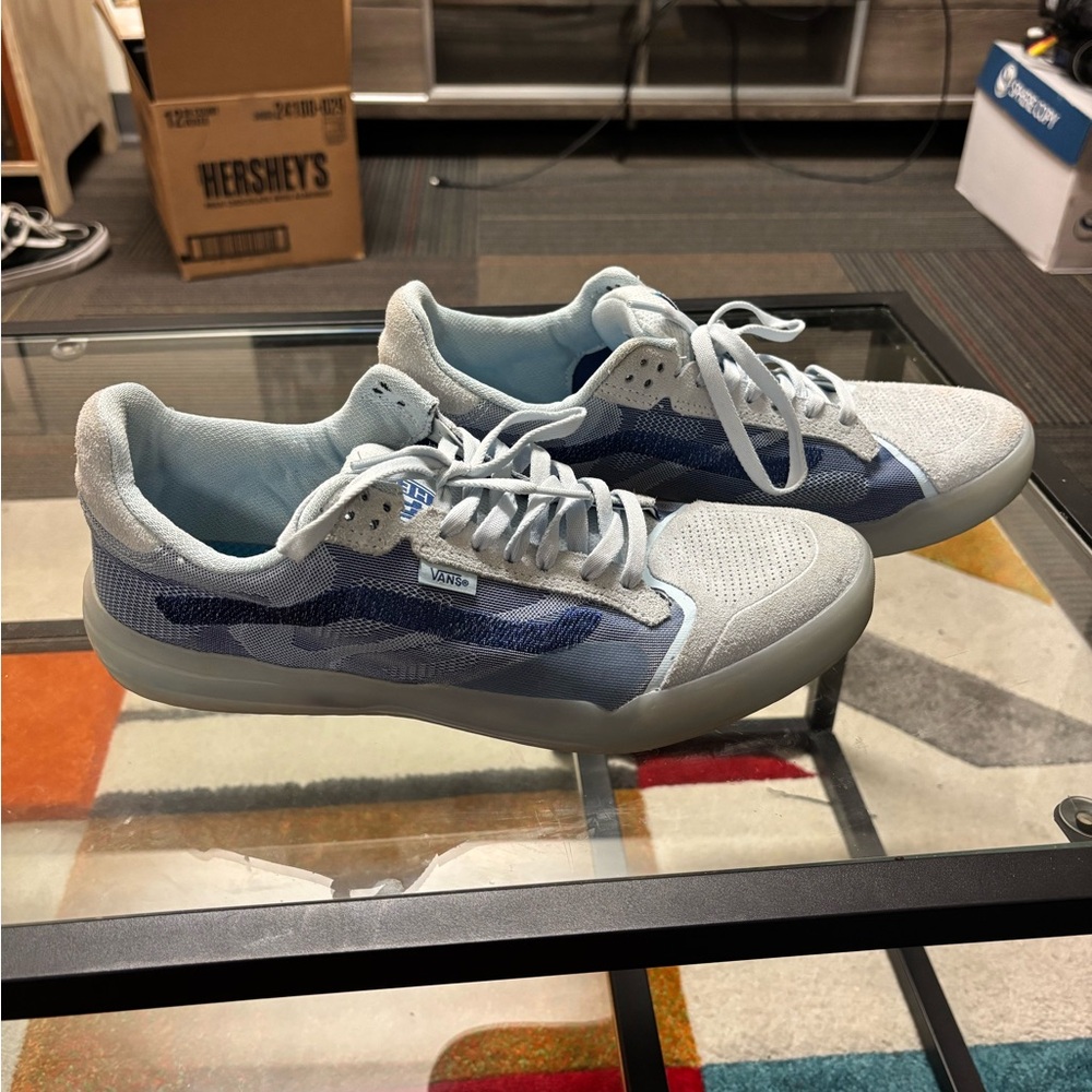 Vans Evdnt Ultimate Translucent Delicate Blue Skate Shoes